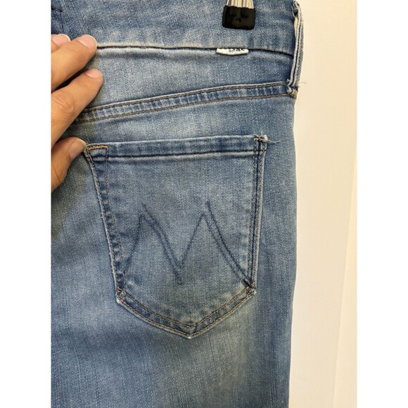 Mother The Looker Briefly Gorgeous Women's Jeans 29 Skinny Stretch Blue Denim - Picture 6 of 12